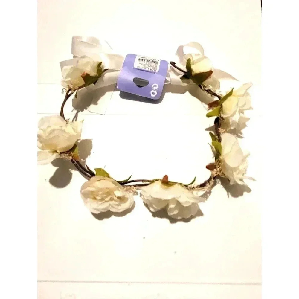 Claire's Over‎ The Head Floral Headpiece Garland